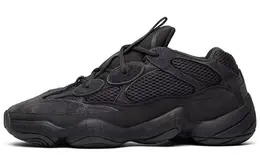 adidas: Чёрные кроссовки  Yeezy Boost 500 Utility Black