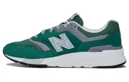 New Balance: Зелёные кроссовки  997