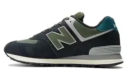 New Balance: Чёрные кроссовки  574