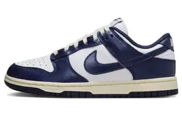 Nike: Синие кеды  Dunk Low