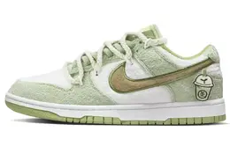 Nike: Белые кеды  Dunk Low