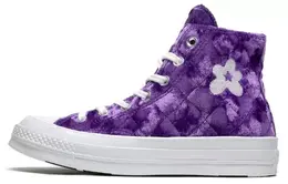 Converse: Фиолетовые кеды 