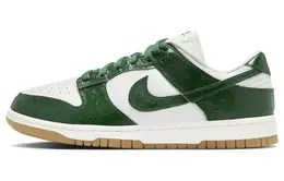 Nike: Зелёные кеды  Dunk Low