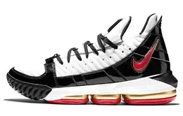 Nike: Белые кроссовки  Lebron 16