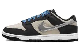 Nike: Чёрные кеды  Dunk Low