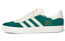 adidas: Зелёные кеды  Gazelle