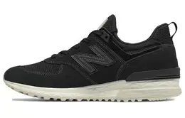 New Balance: Чёрные кроссовки  574