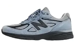 New Balance: Голубые кроссовки  990