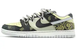 Nike: Серые кеды  Dunk Low Retro