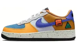 Nike: Оранжевые кеды  Air Force 1