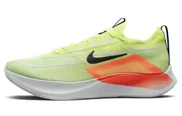 Nike: Жёлтые кроссовки  Zoom Fly