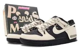 Nike: Бежевые кеды  Dunk Low