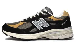 New Balance: Чёрные кроссовки  990