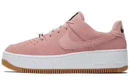 Nike: Розовые кеды  Air Force 1 Low