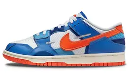 Nike: Синие кеды  Dunk Low