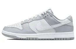 Nike: Белые кеды  Dunk Low Retro