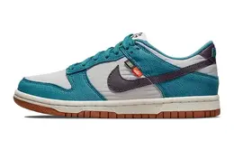 Nike: Серые кеды  Dunk Low SE