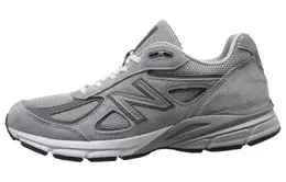 New Balance: Серые кроссовки  990