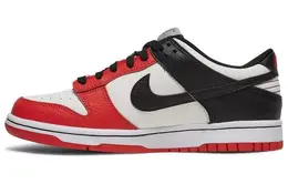 Nike: Белые кеды  Dunk Low