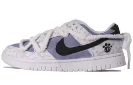 Nike: Белые кеды  Dunk Low