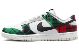 Nike: Белые кеды  Dunk Low Retro