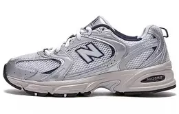 New Balance: Серые кроссовки  530