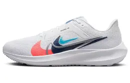 Nike: Белые кроссовки  Air Zoom