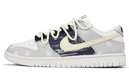 Nike: Белые кеды  Dunk Low