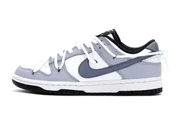 Nike: Белые кеды  Dunk Low