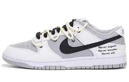 Nike: Белые кеды  Dunk Low Retro