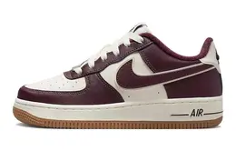 Nike: Бордовые кеды  Air Force 1 Low