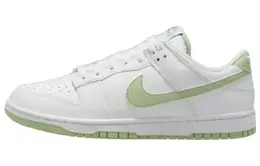 Nike: Белые кеды  Dunk Low