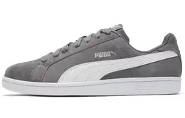 PUMA: Серые кеды  Smash