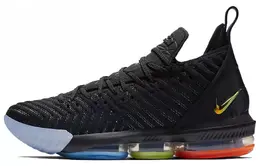 Nike: Чёрные кроссовки  Lebron 16