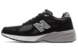 New Balance: Чёрные кроссовки  990