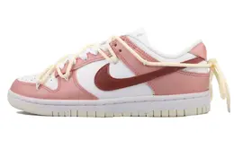 Nike: Белые кеды  Dunk Low