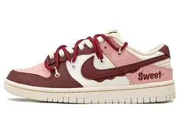 Nike: Белые кеды  Dunk Low