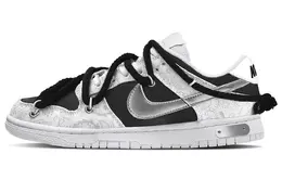 Nike: Белые кеды  Dunk Low