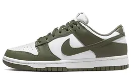 Nike: Белые кеды  Dunk Low