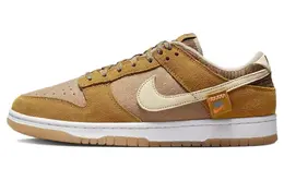 Nike: Бежевые кеды  Dunk Low