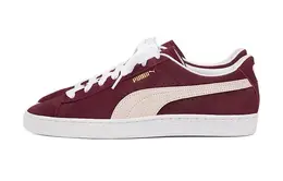 PUMA: Бордовые кеды  Suede