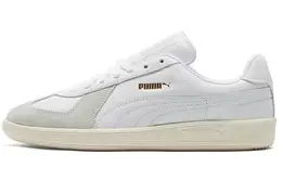 PUMA: Бежевые кеды 