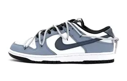 Nike: Белые кеды  Dunk Low