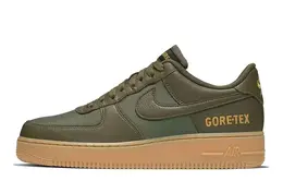 Nike: Зелёные кеды  Air Force 1