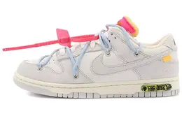 Nike: Белые кеды  Dunk Low