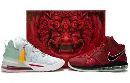 Nike: Белые кроссовки  Lebron 18