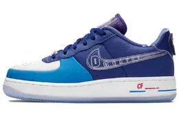 Nike: Синие кеды  Air Force 1 Low