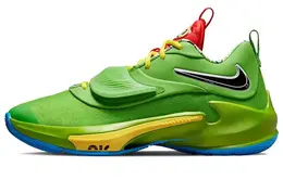 Nike: Зелёные кроссовки 