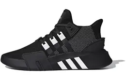 adidas: Чёрные кроссовки  EQT Support ADV