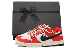 Nike: Белые кеды  Dunk Low